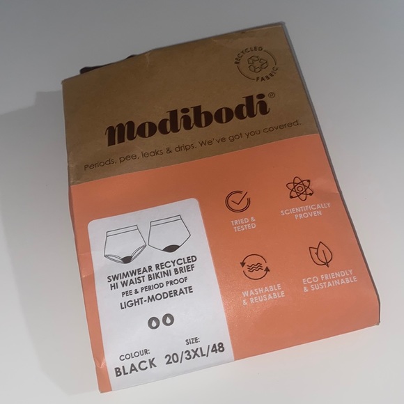 ModiBodi Period/Pee Proof Bikini Brief - Picture 1 of 2